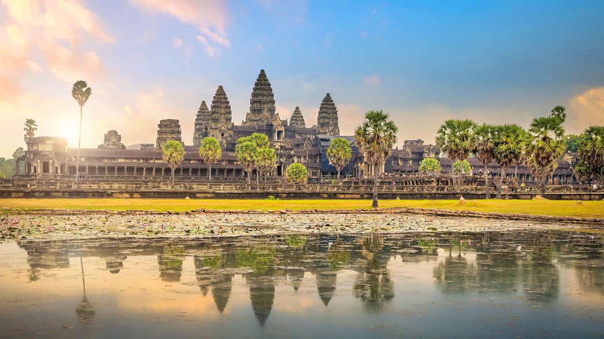 Glimpse Of Angkor