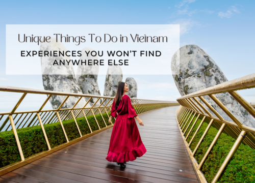 Unique Things To Do in Vietnam: Experiences You Won’t Find Anywhere Else